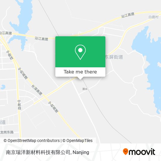南京瑞洋新材料科技有限公司 map