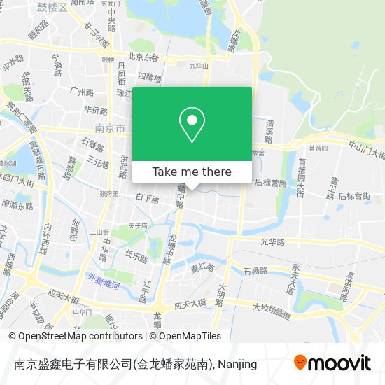 南京盛鑫电子有限公司(金龙蟠家苑南) map