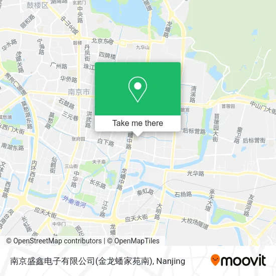 南京盛鑫电子有限公司(金龙蟠家苑南) map