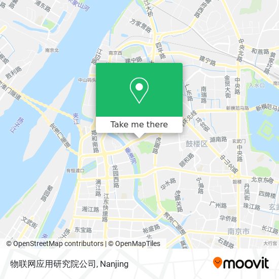 物联网应用研究院公司 map