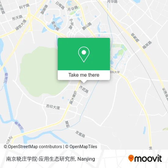 南京晓庄学院-应用生态研究所 map