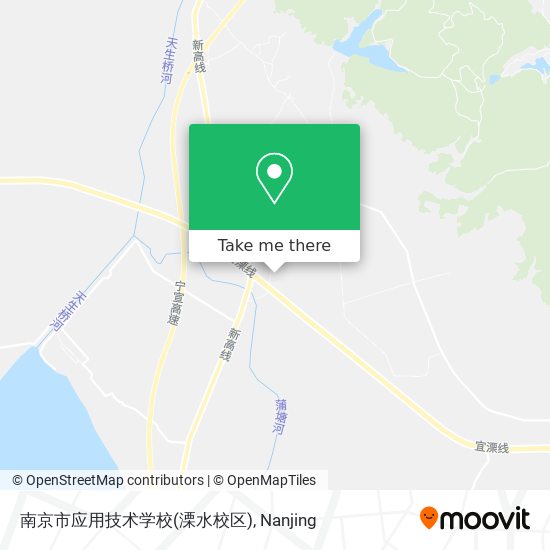南京市应用技术学校(溧水校区) map