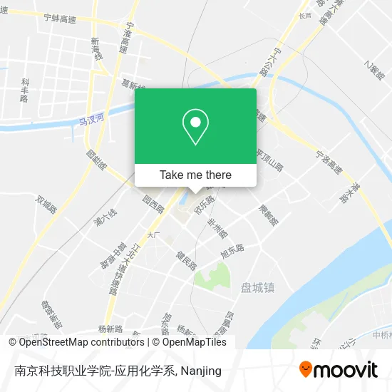 南京科技职业学院-应用化学系 map