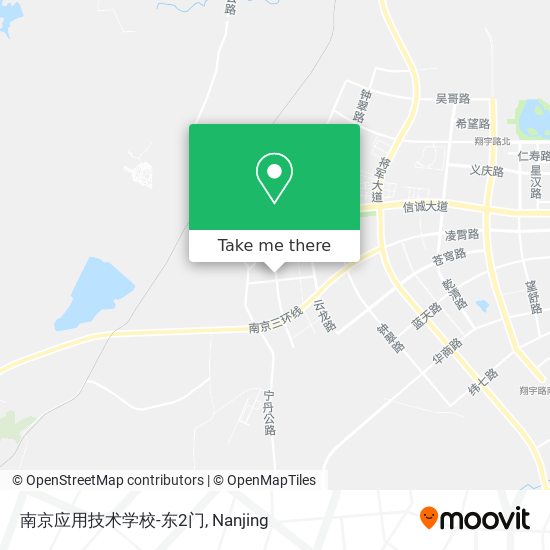 南京应用技术学校-东2门 map