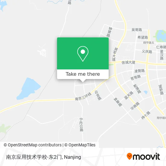 南京应用技术学校-东2门 map