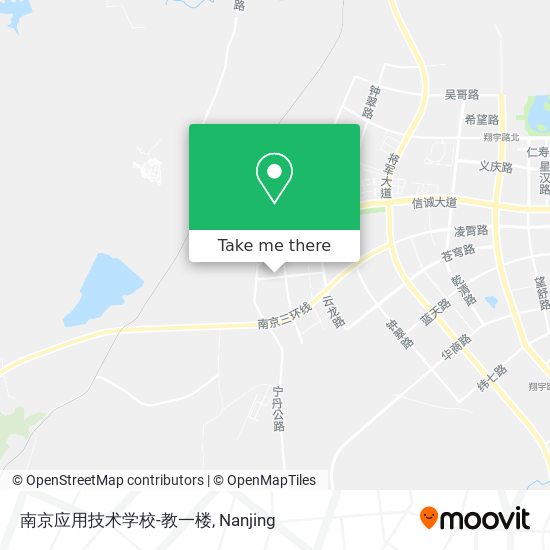 南京应用技术学校-教一楼 map