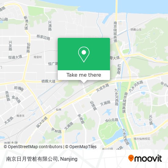 南京日月管桩有限公司 map