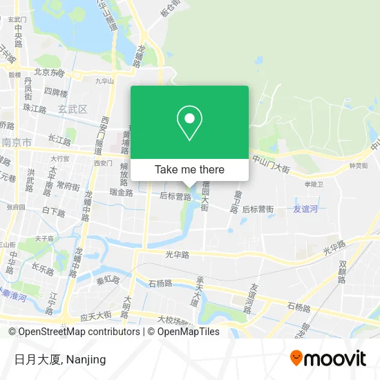 日月大厦 map