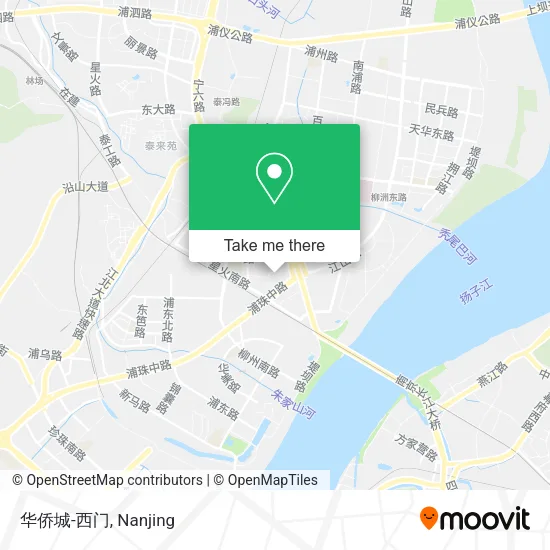 华侨城-西门 map
