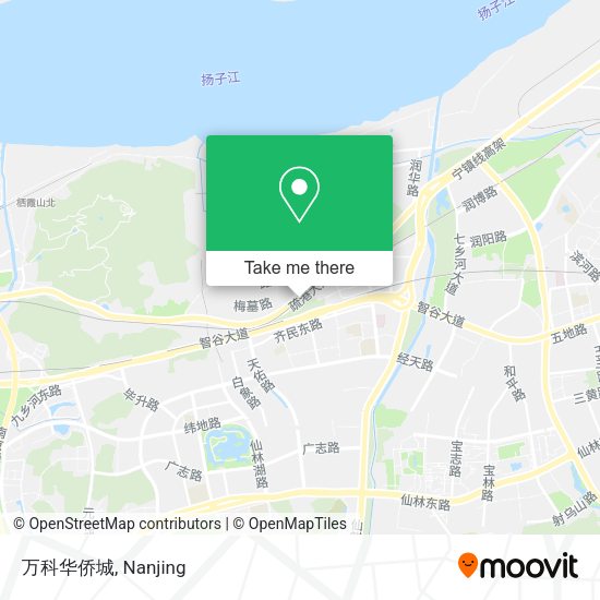 万科华侨城 map