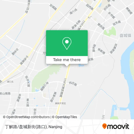 丁解路/盘城新街(路口) map