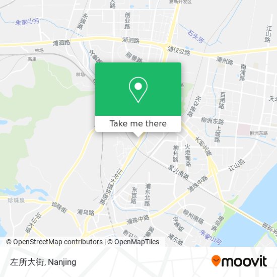 左所大街 map