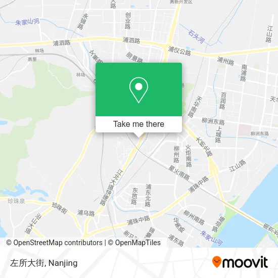 左所大街 map