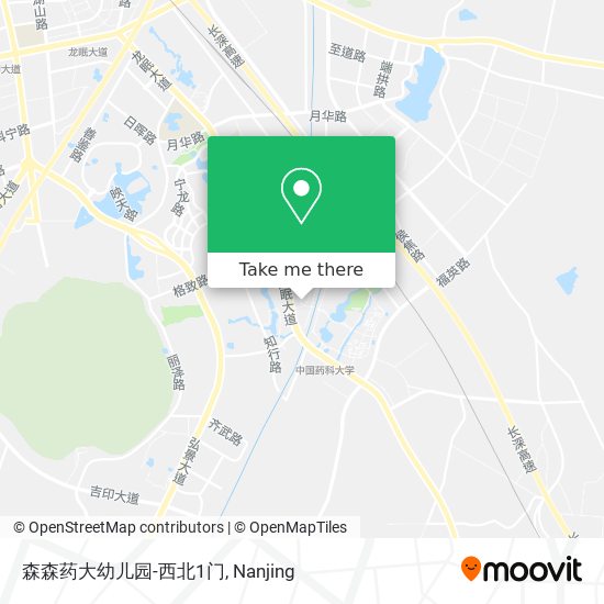 森森药大幼儿园-西北1门 map