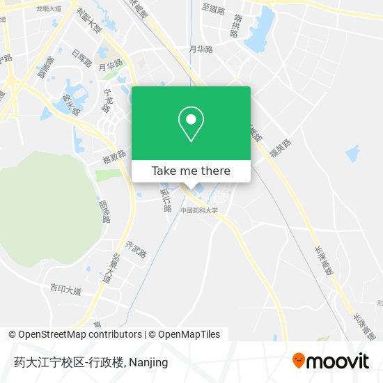 药大江宁校区-行政楼 map