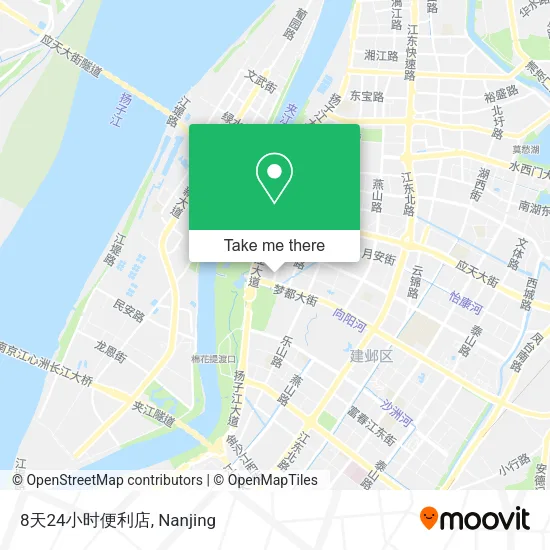 8天24小时便利店 map