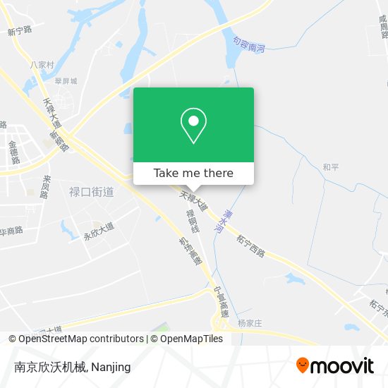 南京欣沃机械 map