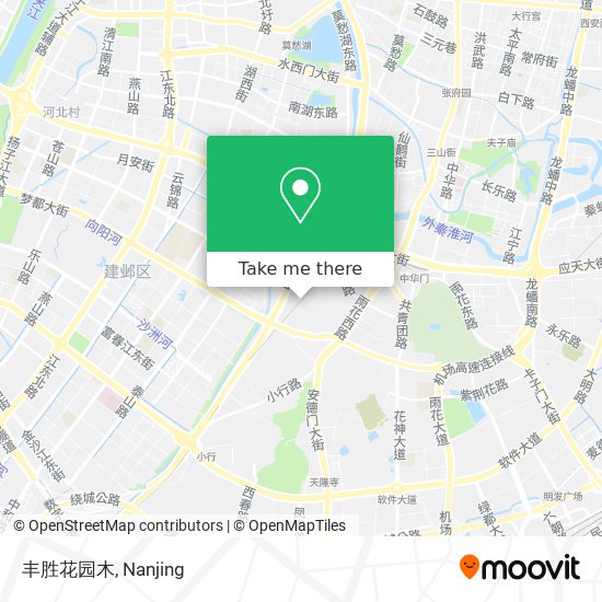 丰胜花园木 map