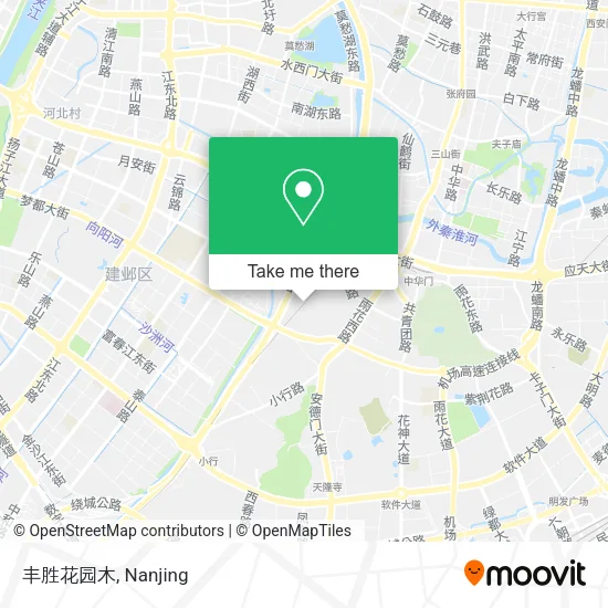 丰胜花园木 map