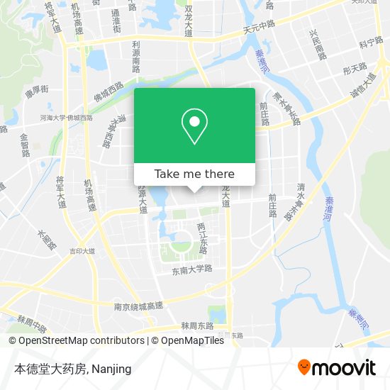 本德堂大药房 map