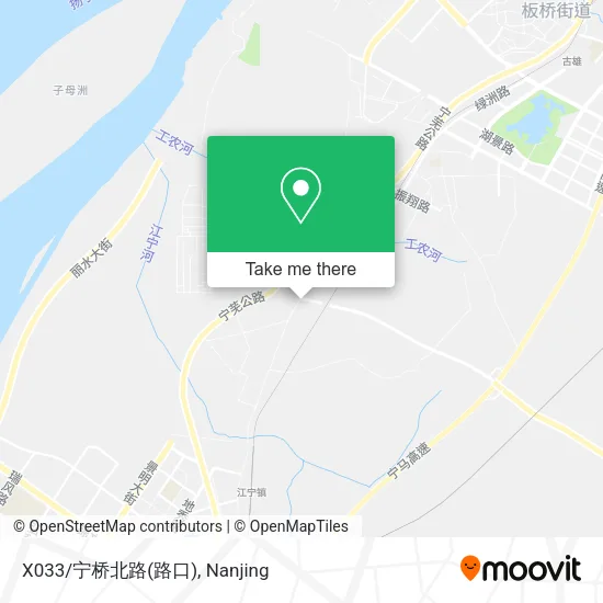 X033/宁桥北路(路口) map