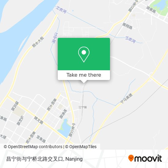 昌宁街与宁桥北路交叉口 map