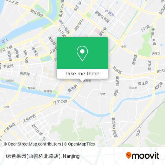 绿色果园(西善桥北路店) map