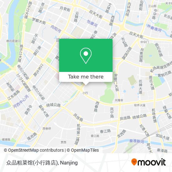 众品粗菜馆(小行路店) map