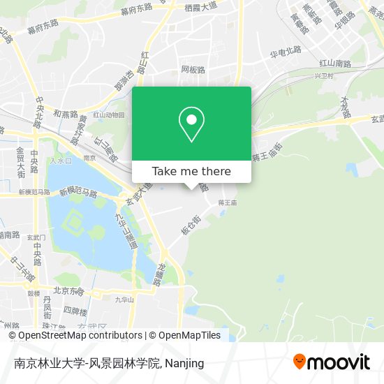 南京林业大学-风景园林学院 map