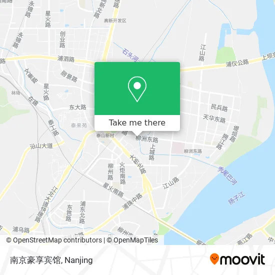 南京豪享宾馆 map