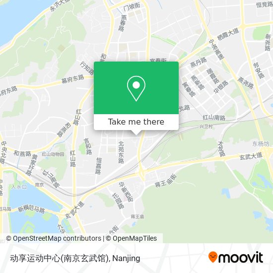动享运动中心(南京玄武馆) map