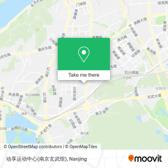 动享运动中心(南京玄武馆) map