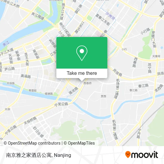南京雅之家酒店公寓 map