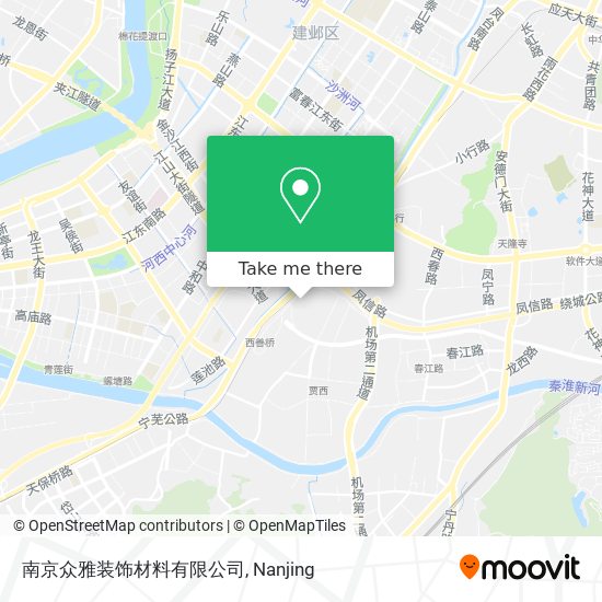 南京众雅装饰材料有限公司 map