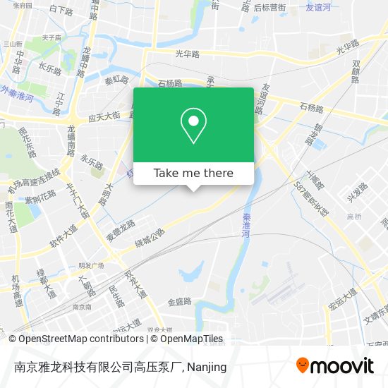 南京雅龙科技有限公司高压泵厂 map