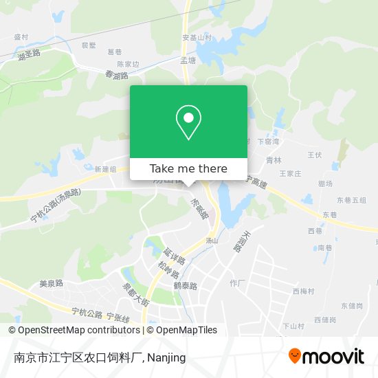 南京市江宁区农口饲料厂 map