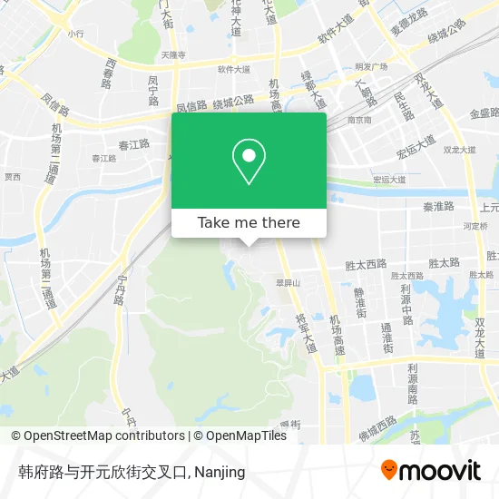 韩府路与开元欣街交叉口 map