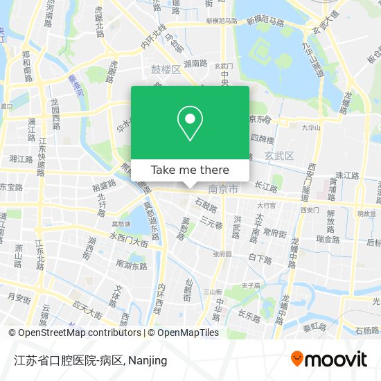 江苏省口腔医院-病区 map
