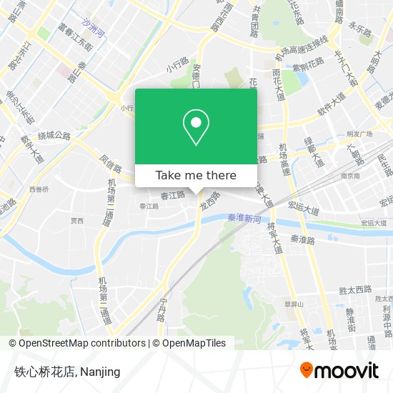 铁心桥花店 map