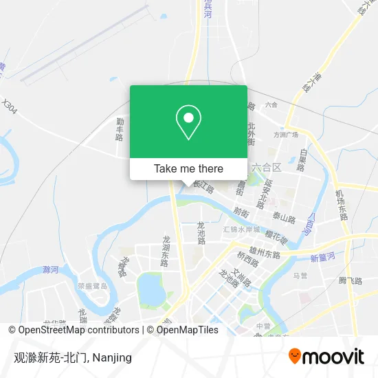 观滁新苑-北门 map