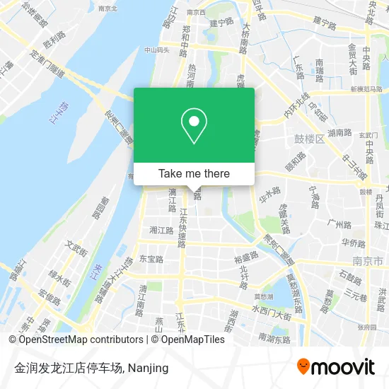 金润发龙江店停车场 map