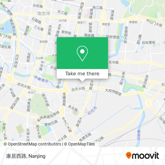 康居西路 map