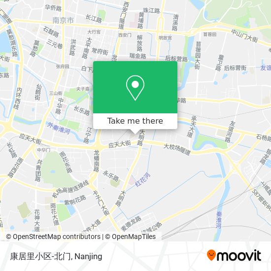 康居里小区-北门 map