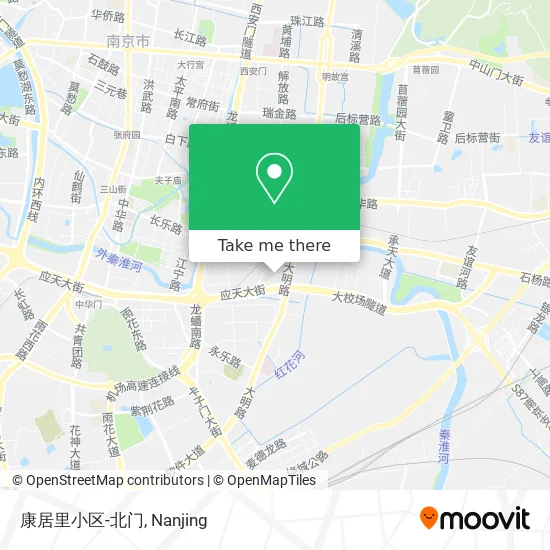 康居里小区-北门 map