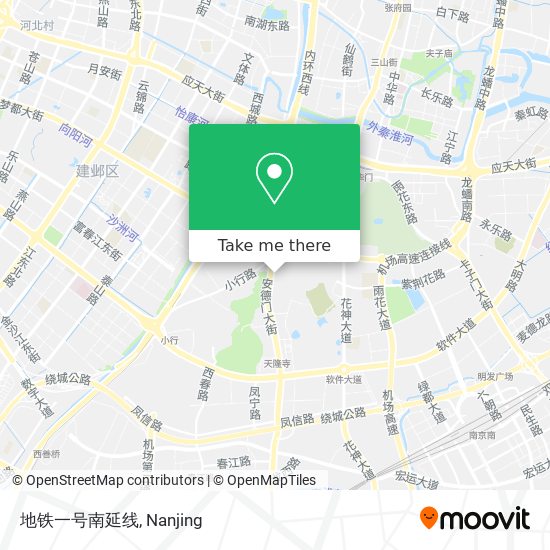 地铁一号南延线 map