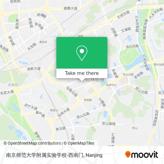 南京师范大学附属实验学校-西南门 map