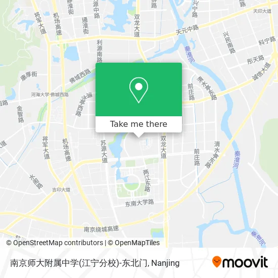 南京师大附属中学(江宁分校)-东北门 map