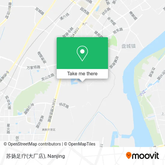 苏扬足疗(大厂店) map