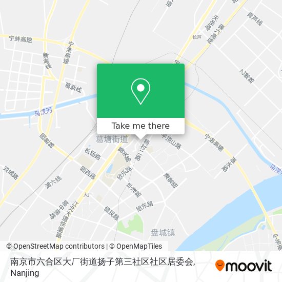 南京市六合区大厂街道扬子第三社区社区居委会 map
