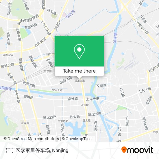 江宁区李家里停车场 map